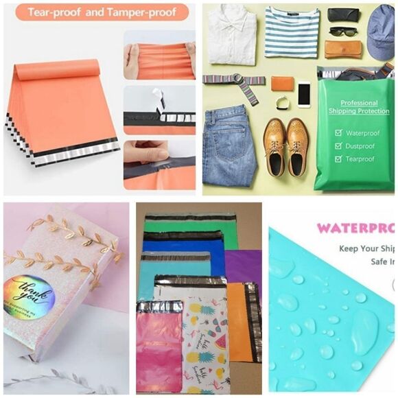 Poly Mailers 50pc Starter Pack w/ 50 Thank you Stickers - Picture 13 of 15